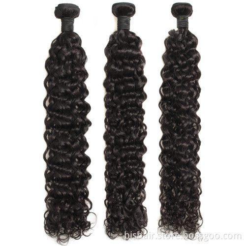 1/3/4 bunch Brazilian hair deep wavy hair bunch 100% real human hair Remy wig 8-30 inch without knots and no shedding wholesale
